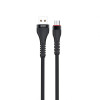 Кабель USB XO NB213 Micro 2.4A black