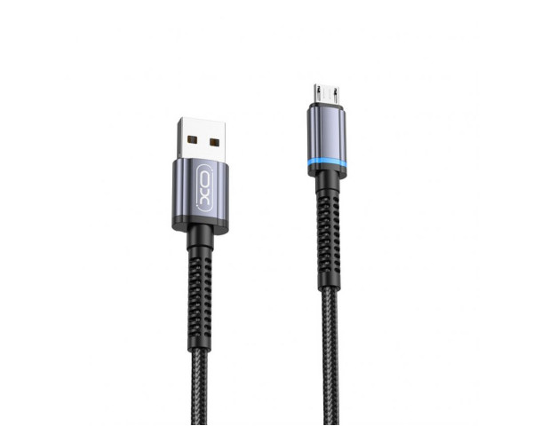 Кабель USB XO NB215 2.4A Intelligent Micro black