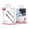 Кабель USB XO NB215 2.4A Intelligent Type-C black