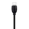 Кабель USB XO NB32 2.1A Quick Charge Type-C прогумований black