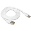 Кабель USB XO NB47 2.1A Quick Charge Type-C прогумований white