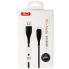 Кабель USB XO NB48 2.1A Micro прогумований black