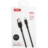 Кабель USB XO NB55 5.0A Micro тканинний black