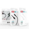 Кабель USB XO NB-P163 2.4A Quick Charge Micro 1m прогумований black