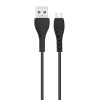 Кабель USB XO NB-Q165 3A Quick Charge Micro black