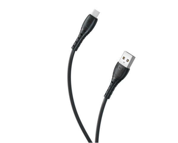 Кабель USB XO NB-Q165 3A Quick Charge Micro black