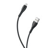 Кабель USB XO NB-Q165 3A Quick Charge Type-C black