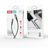 Кабель USB XO NB-Q167 PD 60W Quick Charge Type-C to Type-C black
