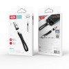 Кабель USB XO NB-Q170A Type-C to Type-C Fast Charge 20W 0.2м black