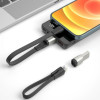 Кабель USB XO NB-Q170B Type-C to Lightning Fast Charge 20W 0.2м black