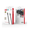 Кабель USB XO NB-Q183B PD 60W 3A Fast charge Type-C - Type-C 1m black