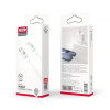 Кабель USB XO NB-Q189A PD 20W Type-C - Lightning white