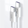 Кабель USB XO NB-Q190A PD 60W Type-C - Type-C 1m white