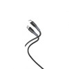 Кабель USB XO NB-Q226B PD 60W Type-C - Type-C силиконовый black