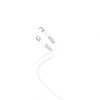 Кабель USB XO NB-Q226B PD 60W Type-C - Type-C силіконовий white