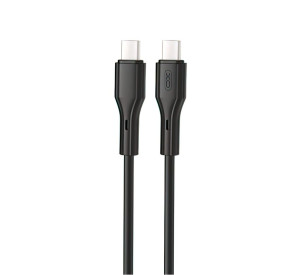 Кабель USB XO NB-Q231B PD 60W Type-C - Type-C black