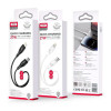 Кабель USB XO NB-Q239A 27W Type-C to Lightning м'який силіконовий black