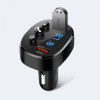 АЗУ XO BCC03 FM-модулятор 2USB / QC3.0 / 18W / LCD / Bluetooth / Fast charging / Flash drive black