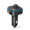 АЗП XO BCC08 FM-модулятор 3.1A / PD / 2USB / LCD / Bluetooth / Fast charging / Flash drive / TF card black