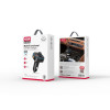 АЗП XO BCC08 FM-модулятор 3.1A / PD / 2USB / LCD / Bluetooth / Fast charging / Flash drive / TF card black