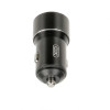АЗП XO CC30 адаптер 2USB / 2.4A / max 12W metal black