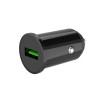 АЗП XO CC35 адаптер 1USB / QC3.0 / 3A black