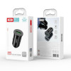 АЗП XO CC35 адаптер 1USB / QC3.0 / 3A black