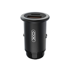 АЗП XO CC38 адаптер PD_3A_18W / QC3.0_3A_20W metal black