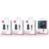 Автомобільний зарядний пристрій (адаптер) 2в1 XO CC48 2USB / 2.4A + Lightning black