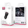 Автомобільний зарядний пристрій (адаптер) XO CC48 2USB / 2.4A black