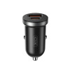 АЗП XO CC56 адаптер PD_3A / QC3.0_3A / 30W Max metal + Lightning black