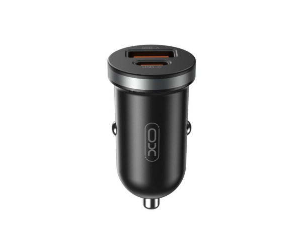 АЗП XO CC56 адаптер PD_3A / QC3.0_3A / 30W Max metal black