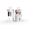 АЗУ XO TZ10 адаптер 2USB/2.4A/12W + Lightning black