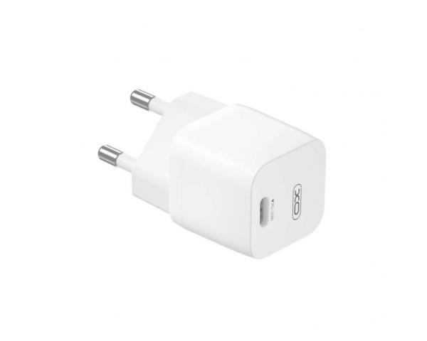 Мережевий зарядний пристрій XO CE01 адаптер PD / 20W white