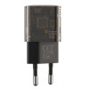 Мережевий зарядний пристрій XO CE05 адаптер PD30W+QC18W transparent black