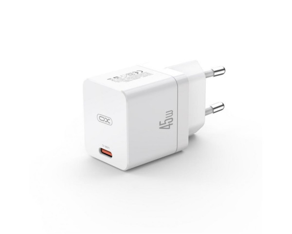 Мережевий зарядний пристрій XO CE09 адаптер PD_45W white