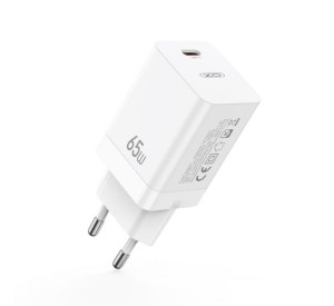 Сетевое зарядное устройство XO CE10 адаптер PD_65W white