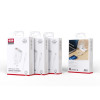Мережевий зарядний пристрій XO L100 адаптер 4USB (QC3.0+3USB 2.4A) white
