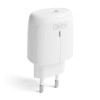 Мережевий зарядний пристрій XO L112 адаптер 1USB / QC3.0 / 18W з LED-індикатором + Lightning white