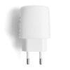 Мережевий зарядний пристрій XO L112 адаптер 1USB / QC3.0 / 18W з LED-індикатором + Lightning white
