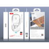 Мережевий зарядний пристрій (адаптер) 2в1 XO L37 1USB / 2.1A + Lightning white