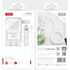 Мережевий зарядний пристрій (адаптер) 2в1 XO L51 2USB / 2.1A + Micro white