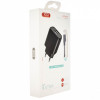 Сетевое зарядное устройство (адаптер) 2в1 XO L57 2USB/2.4A + Lightning black