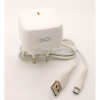 Сетевое зарядное устройство XO L59 адаптер 1USB/QC3.0/3A/18W + Micro white