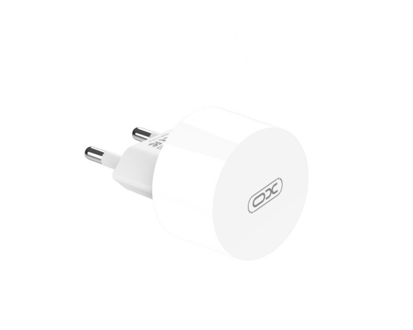 Мережевий зарядний пристрій XO L62 адаптер 2USB / 2.4A + Micro white