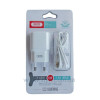 Мережевий зарядний пристрій XO L73 адаптер 1USB / 2.4A / 12W + Lightning white