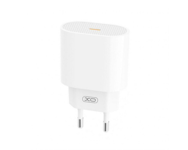 Сетевое зарядное устройство XO L81B адаптер PD/3A/20W/Fast charging white