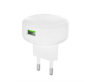Сетевое зарядное устройство XO L86 адаптер 1USB/Q.C3.0/3A/18W white