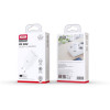 Мережевий зарядний пристрій XO L90B адаптер PD_20W + Type-C - Type-C white