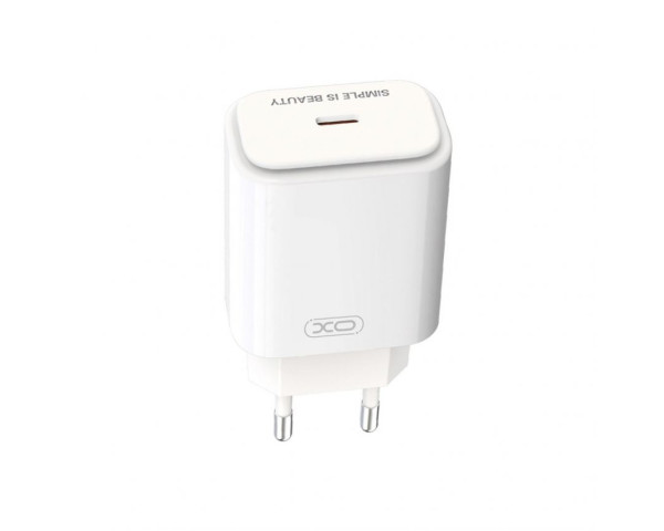Сетевое зарядное устройство XO L90B адаптер PD_20W white